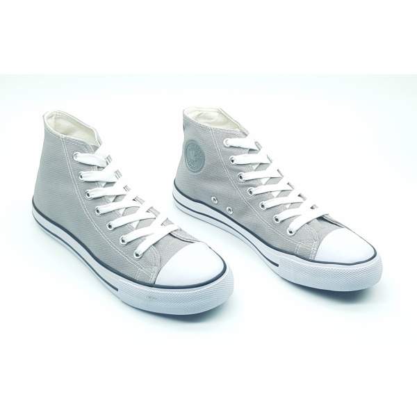 Sneaker Πάνινο Ψηλό Τύπου Σταράκι - Image 2