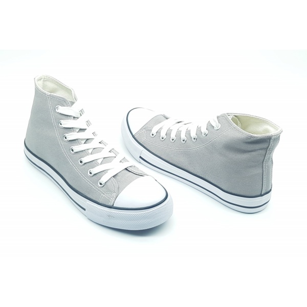 Sneaker Πάνινο Ψηλό Τύπου Σταράκι - Image 3