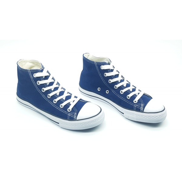 Sneaker Πάνινο Ψηλό Τύπου Σταράκι - Image 2