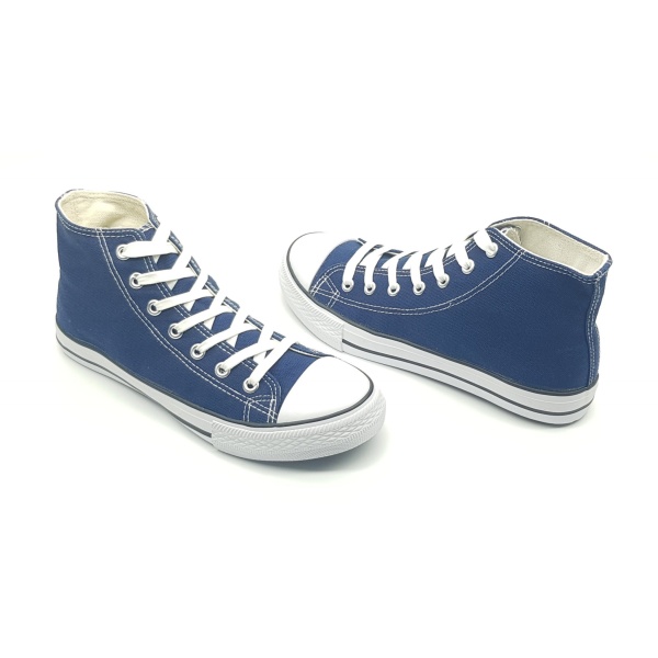Sneaker Πάνινο Ψηλό Τύπου Σταράκι - Image 3