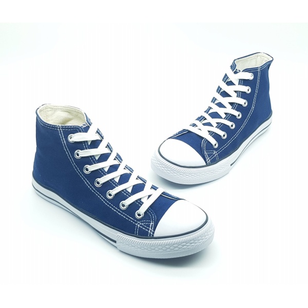 Sneaker Πάνινο Ψηλό Τύπου Σταράκι - Image 4