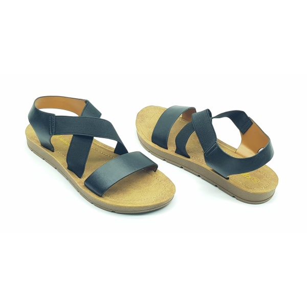 Σανδάλι Σε Ίσια Γραμμή Με Λάστιχα V. FASHION - Image 3