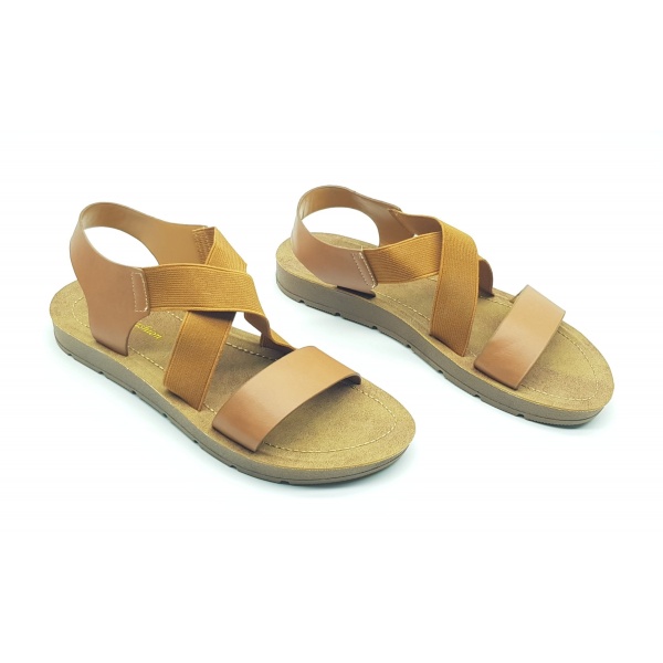 Σανδάλι Σε Ίσια Γραμμή Με Λάστιχα V. FASHION - Image 3