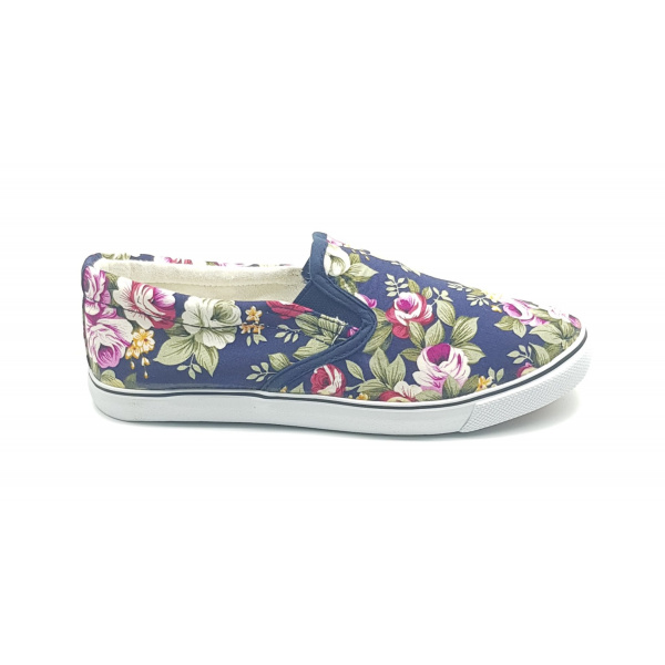 Sneaker Πάνινο Slip-On Φλοράλ - Image 2