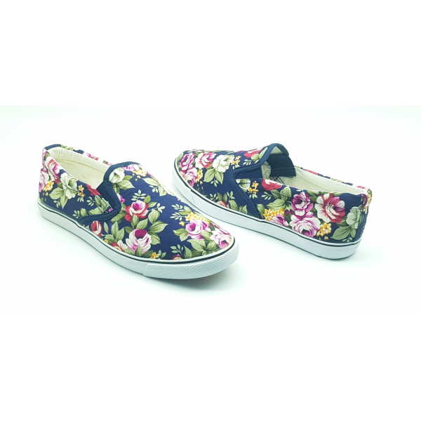 Sneaker Πάνινο Slip-On Φλοράλ - Image 4